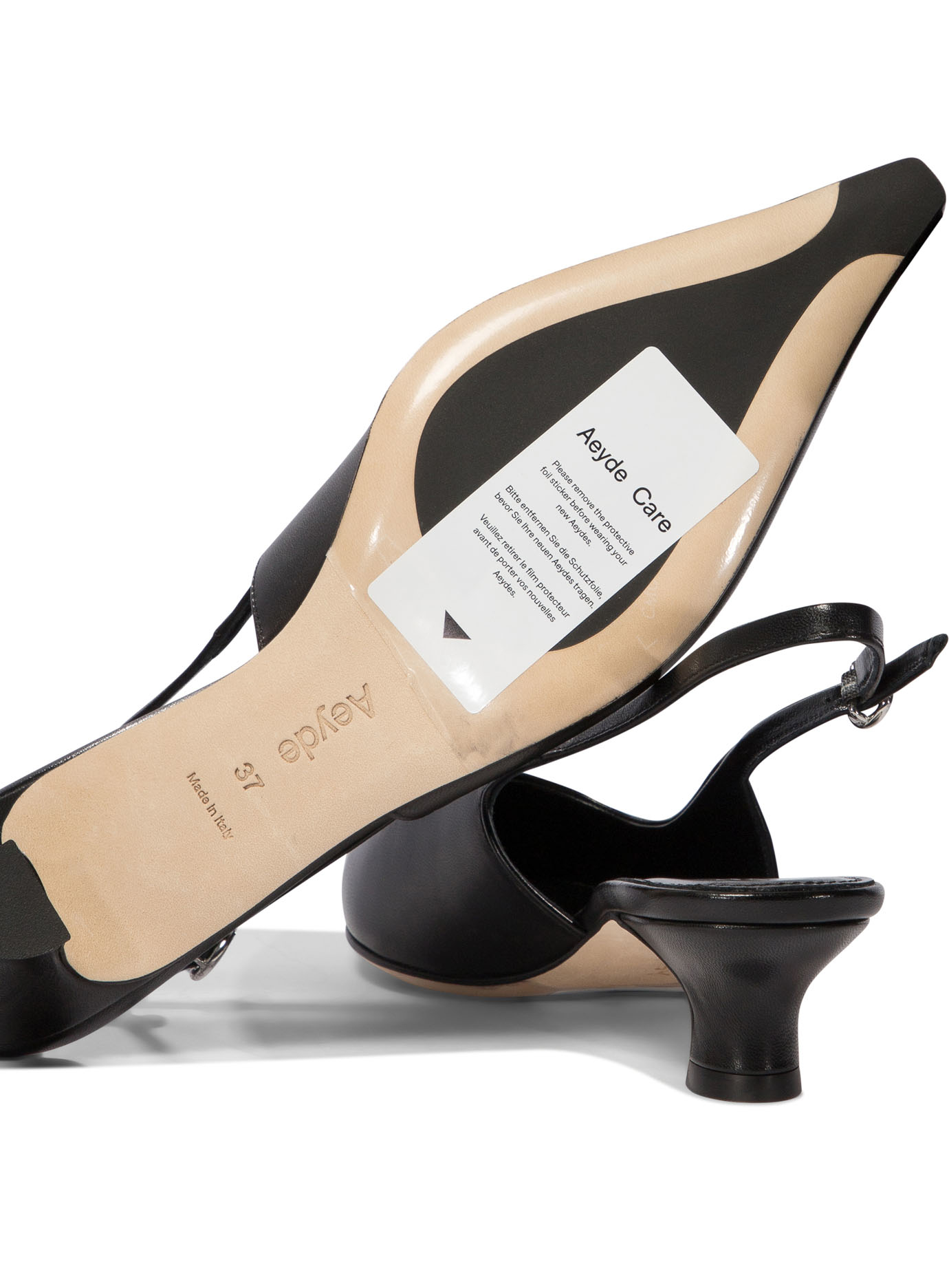 AEYDE Black   Catrina slingback